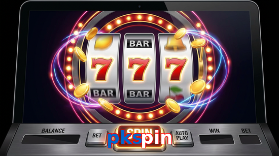 Main screen of Pkspin slots page for PK players
